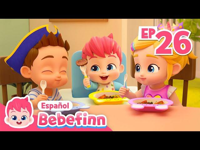 Es hora de comer | EP26 | Así Es Como Comemos | Canciones Infantiles | Bebefinn en español