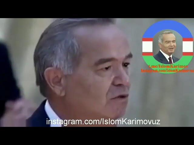 O'zbekiston Respublikasi Birinchi Prezidenti Islom Karimov Abdug'aniyevich