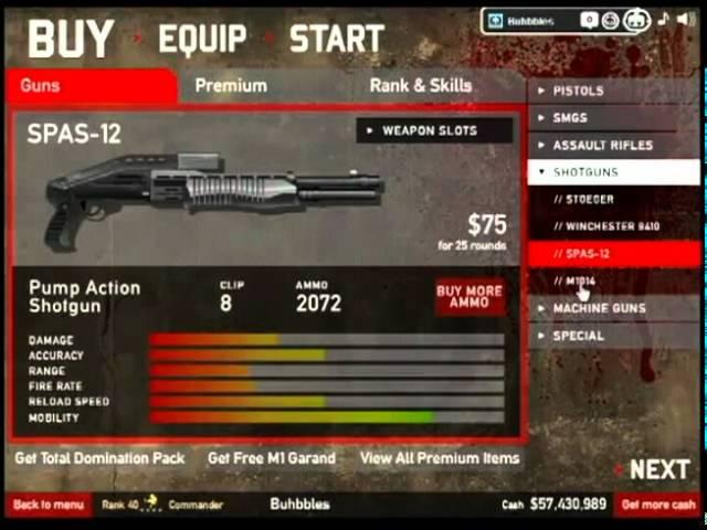 SAS Zombie Assault 3 - All Weapons Unlocked