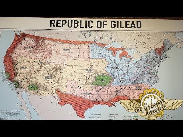 What is Happening Inside the Republic of Gilead? (A Map Analysis)