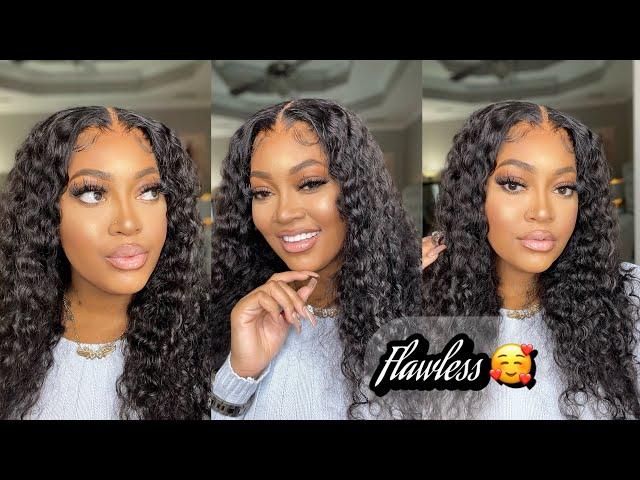 WATCH ME INSTALL AND STYLE THE PERFECT DEEP WAVE WIG | Ywigs