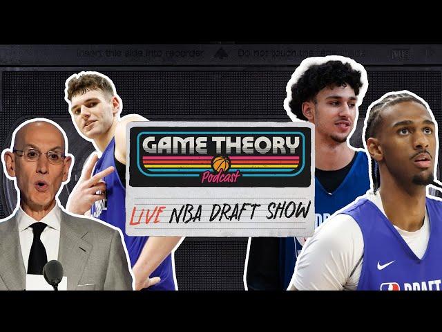 LIVE 2024 NBA DRAFT Companion Show | Game Theory Podcast with Sam Vecenie