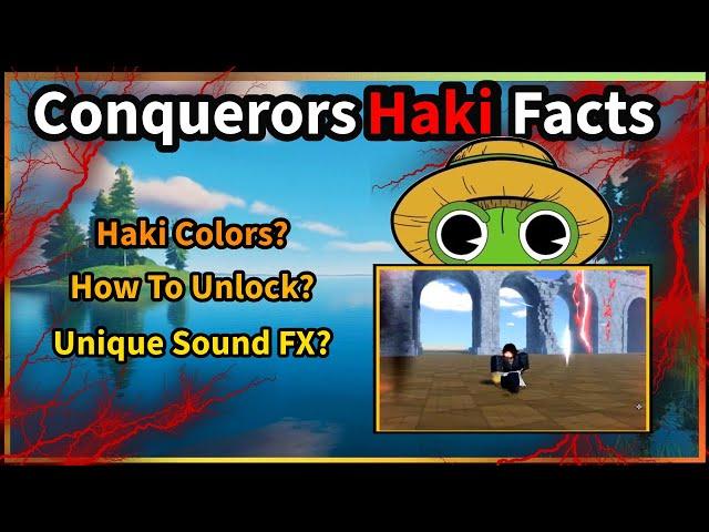 [RELL SEAS] CONQUEROR'S Haki Deep Dive (News And Theories)