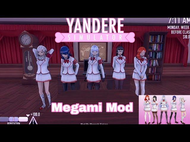 Megami Mod Download Link - Yandere Simulator Mod +DL  / #yanderesimulator #mod #game #megami #ayano