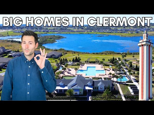 Clermont Florida Real Estate | Large Homes Tour | New Construction |