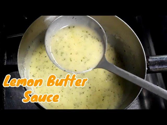 LEMON BUTTER SAUCE / TIPS TO PREVENT SPLIT / SAUCES RECIPE