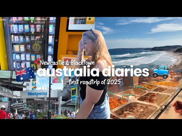 Australia Diaries | Spend a Long Weekend with Us! (Road trip to Newcastle & Blacktown) | 2025