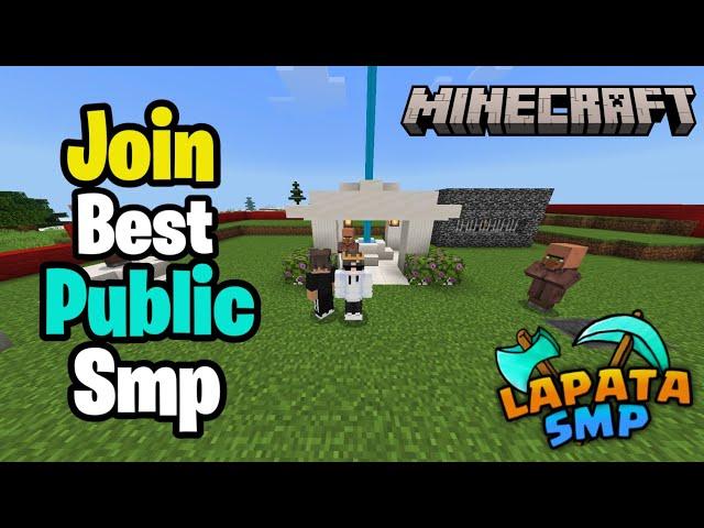 🪩 Join Best Lifesteal Public Smp Server For Minecraft  | Java + PE | 24/7 Online | Free To Join 