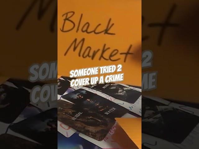 Someone tried 2 cover up a crime #youtube #crime #shorts #tarot