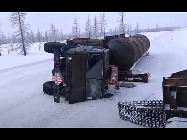 Дорожные ситуации крайнего севера.