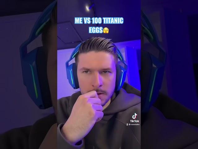 RUSSOPLAYS VS 100 TITANIC  ROBUX EGGS IN PET SIM X!!