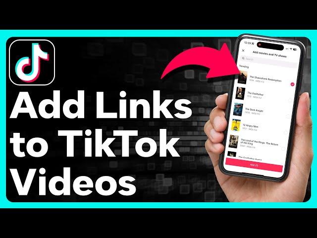 How To Add Link To TikTok Video