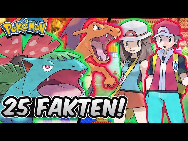 25 FAKTEN über Pokemon FEUERROT und BLATTGRÜN welche du vielleicht nicht kennst!