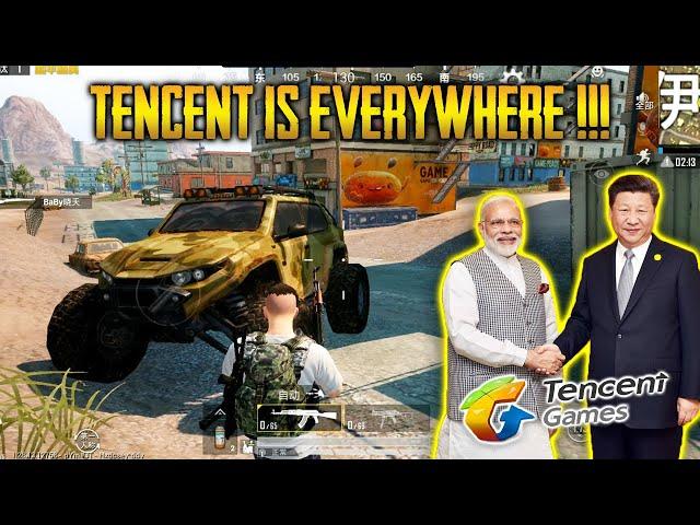 TENCENT INDIA - TENCENT TAKING OVER EVERY MOBILE GAME IN MARKET | INDIAN MOBILE GAMING = BGMI !!!