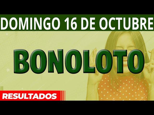 Resultado del sorteo Bonoloto del Domingo 16 de Octubre del 2022.