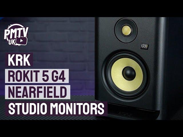 KRK Rokit 5 G4 4th Generation Nearfield Studio Monitors - Quick Look & Overview