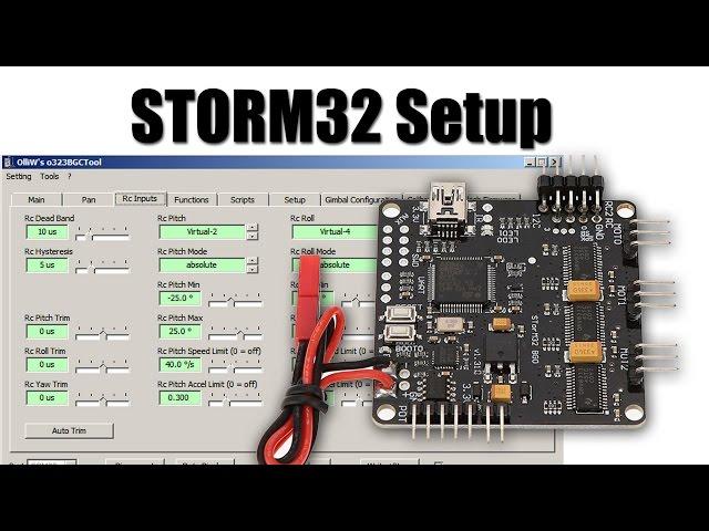 Storm32 configuration  Part 2