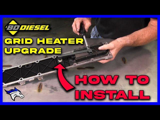 Prevent Engine Failure On Your 6.7 Cummins!!! - Install BD Diesel's Grid Heater Upgrade Kit! #howto