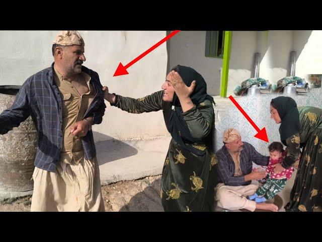 Ali's father's sudden attack on Narges' house; what does he want from Narges?