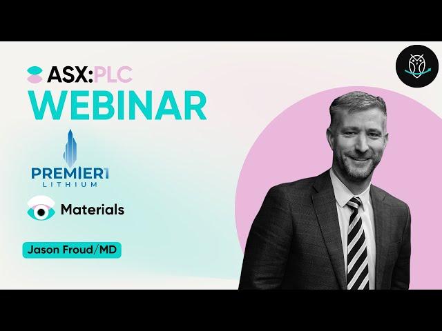 Premier1 Lithium (ASX:PLC) | Webinar with Jason Froud | 24/10/24