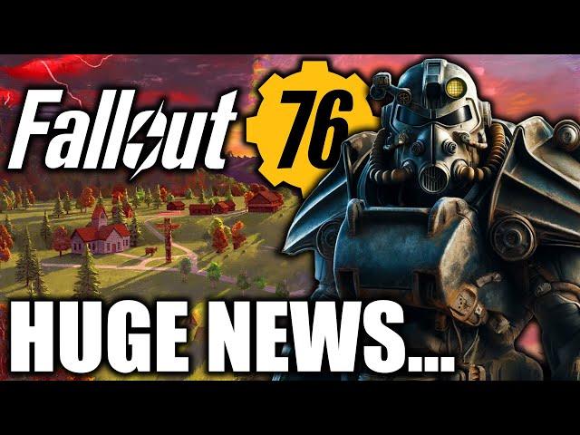 Fallout 76 Just Got BIG News!