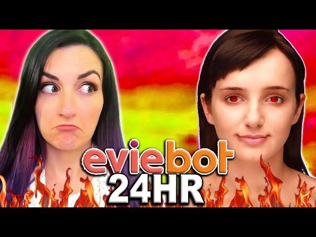 24 HOUR Eviebot Controls My Life Challenge