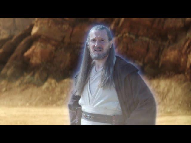 Obi-Wan Kenobi Meets Qui-Gon Jinn Force Ghost | Finale Part 6 Season 1 Episode 6