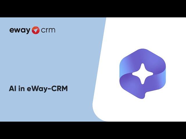 AI in eWay-CRM (Tutorial for eWay-CRM)