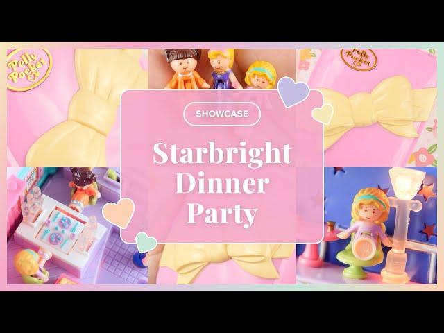 SHOWCASE Vintage Polly Pocket: Starbright Dinner Party Candy Box (1994)