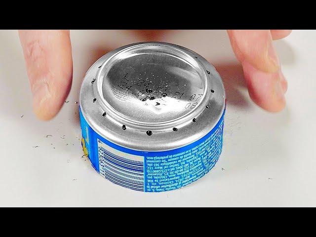 Few people know the secret of this tin can! Great idea with your own hands!