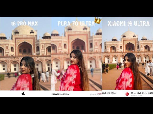 iPhone 16 Pro Max vs Huawei Pura 70 Ultra vs Xiaomi 14 Ultra | Review by a Photographer