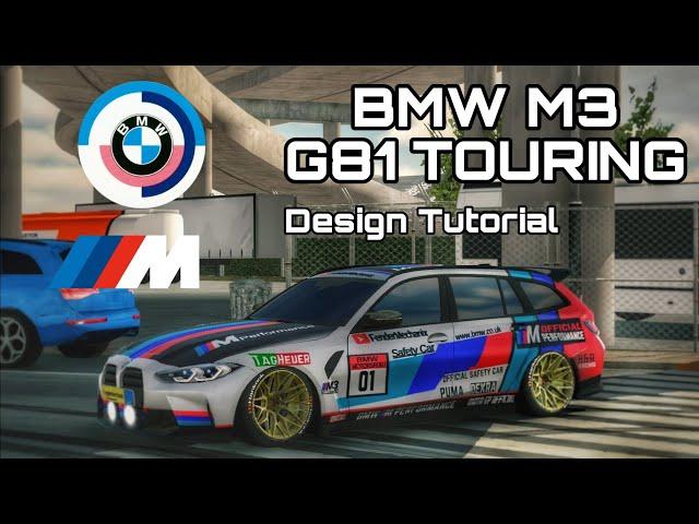 BMW M3 G81 Touring Motorsport Livery Tutorial | Car Parking Multiplayer