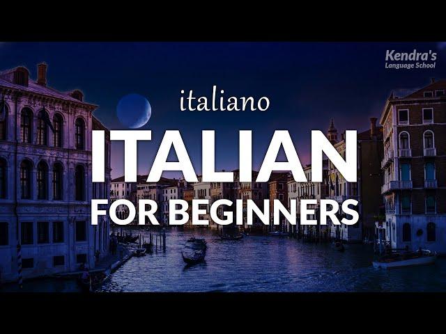 200 Italian Conversation Phrases for Beginners – Easy & Slow