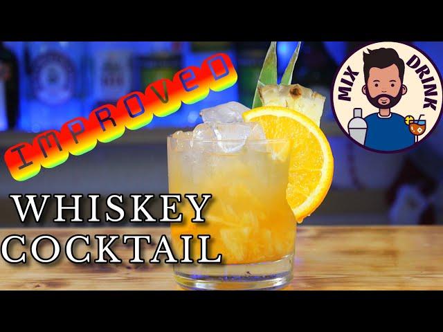 улучшенный Виски коктейль / improved Whiskey cocktail Mix Drink