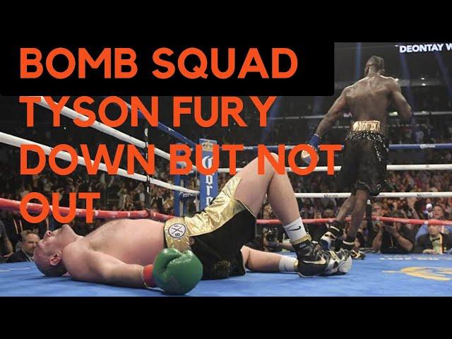 TYSON FURY GETS  KNOCKED OUT BY WILDER FOR 5 SECONDS AND GETS BACK UP REACTION