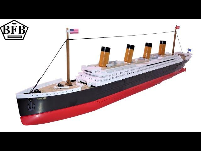 RMS TITANIC Cobi 1928 Executive Edition | Historical Collection | Speed Build with Lego Test 