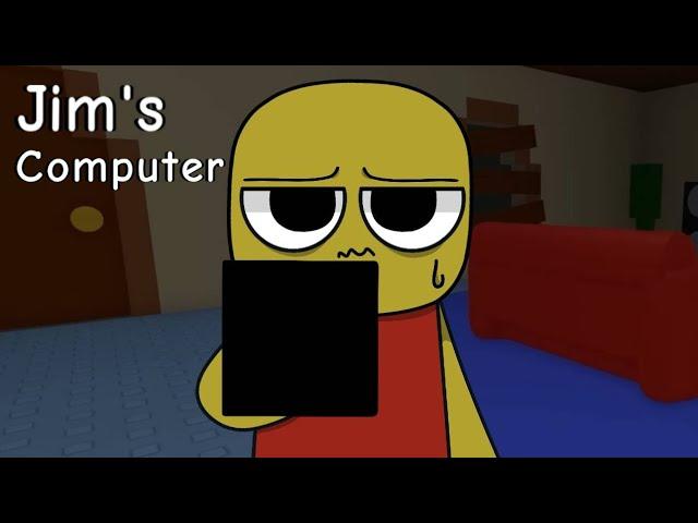 Roblox Jim's computer - Discomfort animation meme