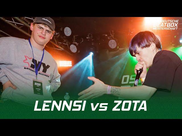 LENNSI vs. ZOTA | 1/4 FINAL | East German Beatbox Championship 2023