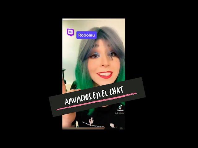 Comando de chat para que los moderadores hagan anuncios en twitch #twitch #gamer #streamer #tip