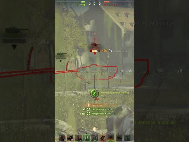 AMX 50B and  Foch 155