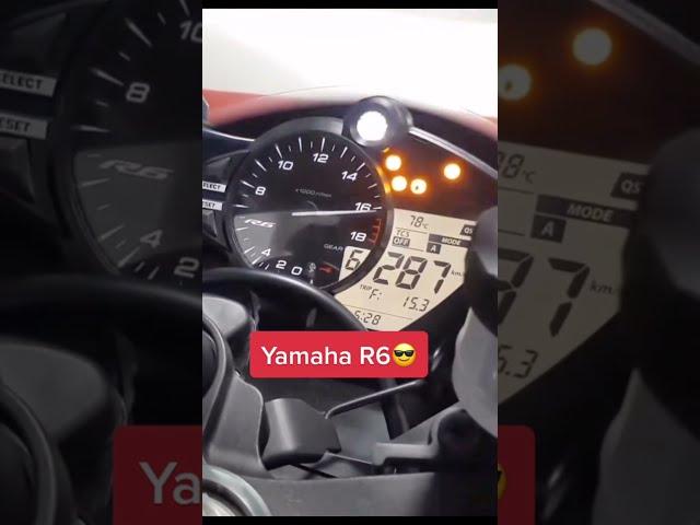 Yamaha R6 Top Speed