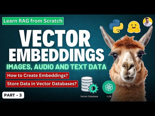 GenAI Vector Embeddings Explained: Create, Store, Search | ChromaDB & FAISS | Learn RAG from Scratch