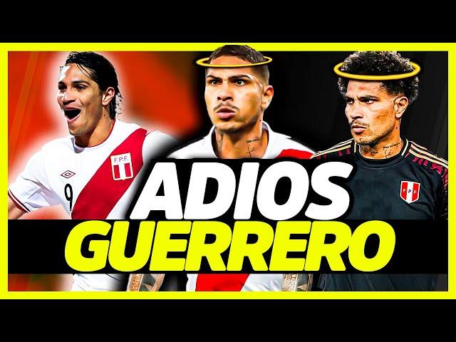 ¿ABANDONÓ EL BARCO? PAOLO GUERRERO SE RETIRA DE LA SELECCIÓN A LOS 41 AÑOS | ANÁLISIS