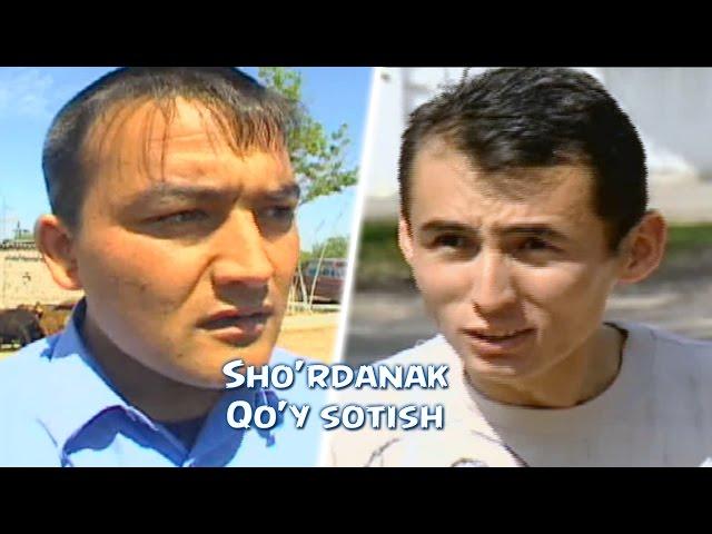 Sho'rdanak - Qo'y sotish | Шурданак - Куй сотиш (hajviy ko'rsatuv)