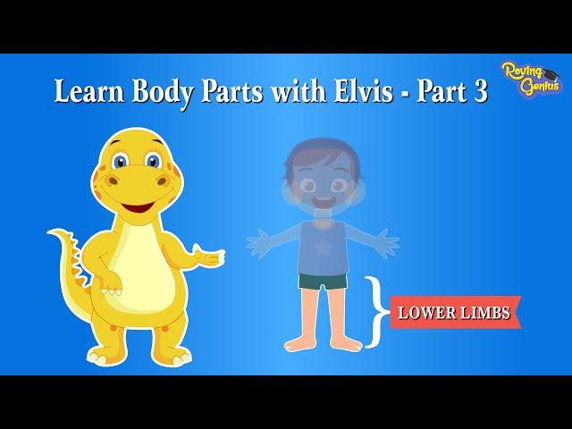 Discover the Parts of the Human Body  - Part 3 | Learn All About Legs with Roving Genius! 