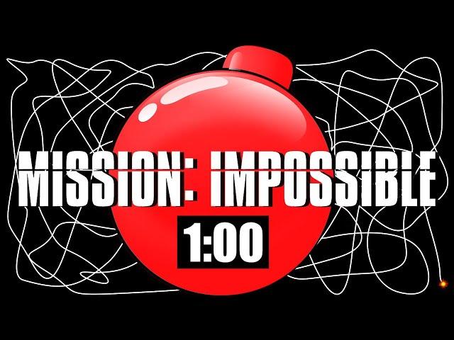 1 Minute Timer Bomb [MISSION IMPOSSIBLE] 