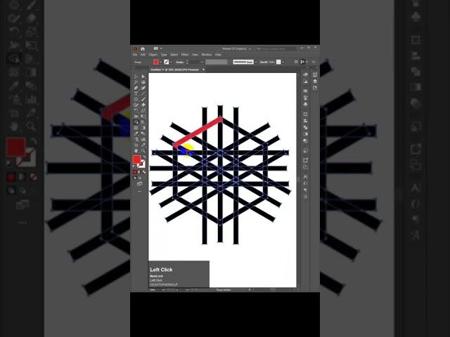 Mordern Hexagon Logo Design Using Shape Builder Tool - Illustrator CC #short