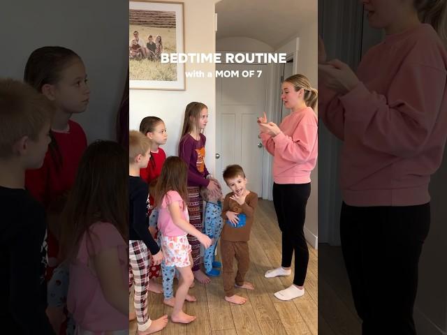 Bedtime Routine with a Mom of 7 #momlife #eveningroutine #bigfamily #family #familylife #familyvlog