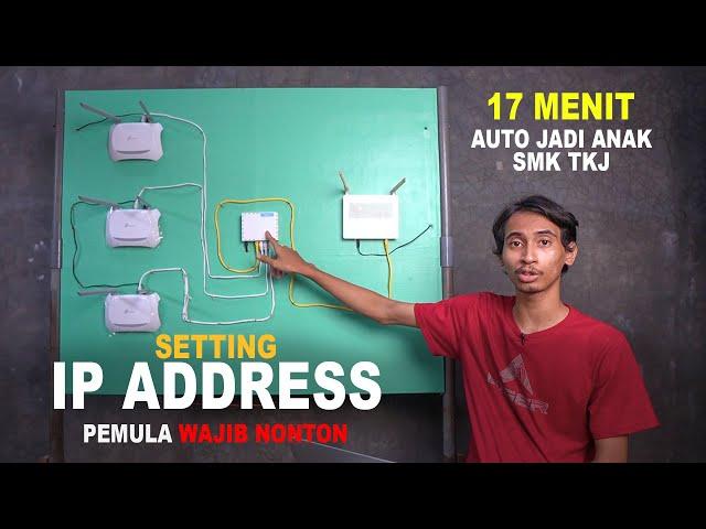 Cara Setting IP Address untuk Nembak Wifi dan Topologi Jaringan