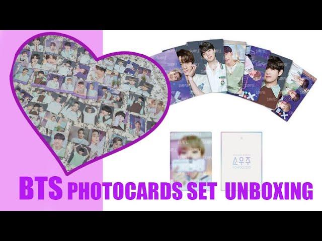 BTS Sowoozoo photocards set  Unboxing